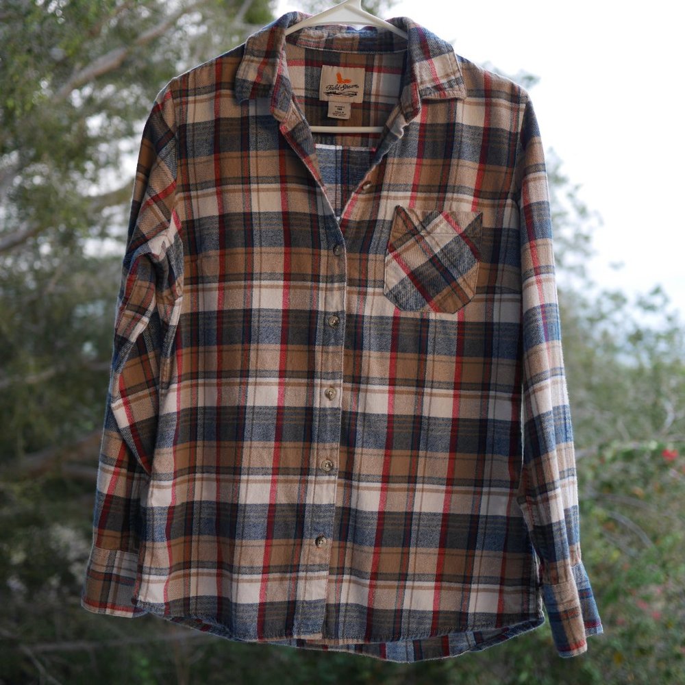 Field & Stream Plaid Flannel Shirt / Shacket